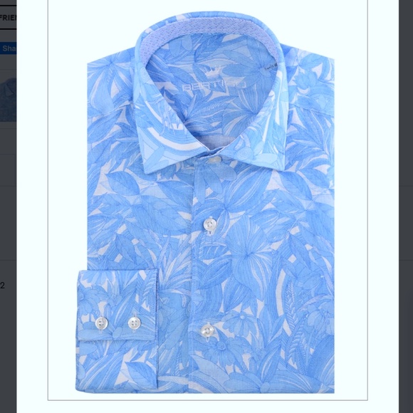 BERTIGO  Long Sleeve Shirts Sz M - Picture 12 of 12